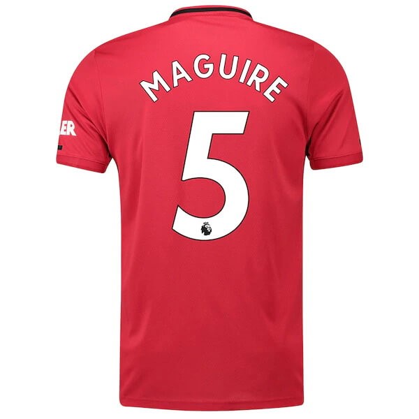 Maillot Football Manchester United NO.5 Maguire Domicile 2019-20 Rouge